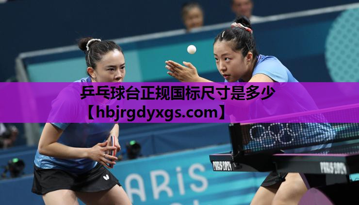 乒乓球台正规国标尺寸是多少