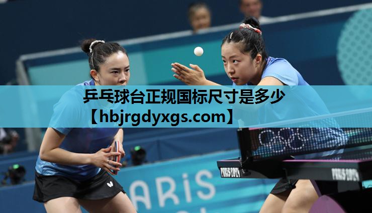 乒乓球台正规国标尺寸是多少